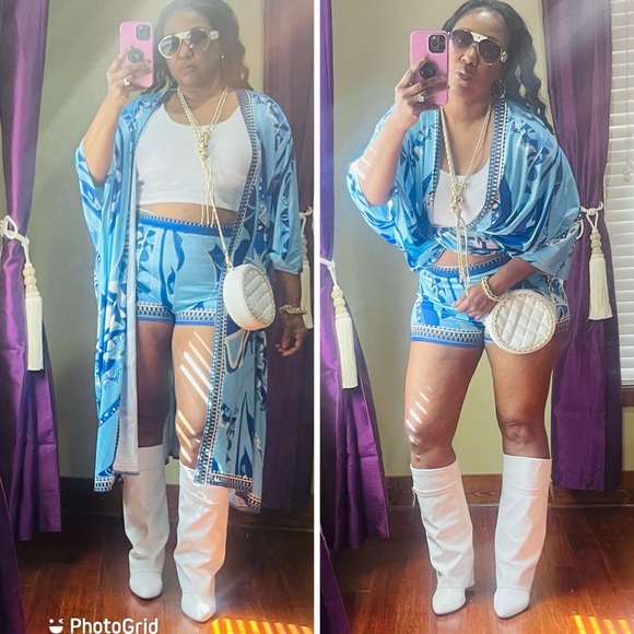 Kimono  2 pc set - Picture 4 of 7